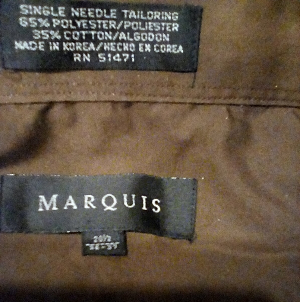 Marquis  Made in Korea Dress Shirt